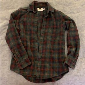 Topman Plaid Flannel Size M